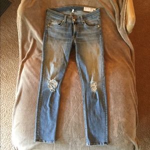 Rag & Bone Crop Jeans